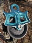 Antique Vintage Barn Farm Pulley Cast Iron