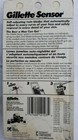 Original Gillette Sensor Razor Metal Handle Cartridges Refills 1989 Made In Usa