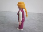 Playmobil Figure Victorian Lady Mother With Magenta Dress