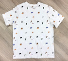 Preowned Nike Tennis Sports Design T-shirt Size Medium