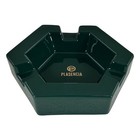 Plasencia Ceramic Ashtray In Emerald Green