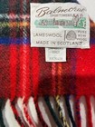 Vintage Balmoral Lambswool Scarf Tartan Plaid Scotland Rn 76408