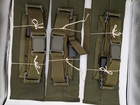 Lot 3 Vintage Us Military Alice Lc2 Lower Back Kidney Pad Od Green Nos New Mt22