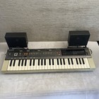 Vtg Casiotone Casio Mt-800 Analog Piano Keyboard Synth W  Speakers   Stand Read 