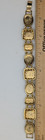 Estate Find Vintage Liz Claiborne Panel Bracelet  Multicolor Free Shipping