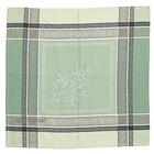 Set Of 6 Provencal Jacquard Woven Napkins Olives - Green - Made In France