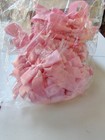Pink Satin Solid Gift Wrapping Bow Stick-on Bows For Wedding Party Decor
