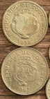 Coins Of Costa Rica - 8 Coin Set - 25  10  5 Centimos  incl 1942 5 Centimos  