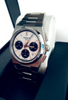 Tissot Prx T1374271101101 Blue Panda Dial Swiss Automatic Chronograph Watch 42mm