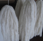 Black white Rabbit Fur Tape Trimming Ribbon Furry Fluffy Trim Sewing Craft Decor