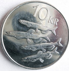 2008 Iceland 10 Kronur - High Quality Coin - Free Ship - Bin  1000