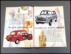 1960c Austin Seven Mini Vintage Car Sales Brochure Catalog