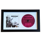 Green Day Signed Saviors Cd Booklet Beckett Bas Coa Framed Billie Joe Armstrong