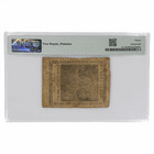 January 14  1779 Continental Currency  3 Fr cc-89 Pmg Fine 15