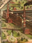 1883 Louisville Kentucky Vintage Old Panoramic City Map - 24x36