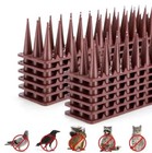 Cat Repellent Bird Spikes Fence Security Outdoor Plastic Deterrent Climb Strips