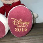 Mickey Mouse Disney Store 2016 Plush Christmas Holiday 17  Doll Toy Red Sweater