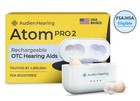 Audien Atom Pro 2 Ite Rechargeable Otc Hearing Aid Fsa hsa Certified Refurbished
