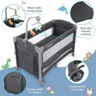 Baby Bassinets bedside Sleeper Baby Crib Portable Bassinets For Safe Co-sleeping