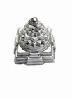 100  Pure Parad Shree Yantra mercury Shri Yantra Big Size 30-32 G Small