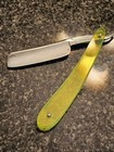 Vintage Wade   Butcher Sheffield 6 8  Near Wedge Straight Razor - Custom Neon