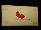 Antique 1857 Postal Cover Envelope Harrisburgh To Columbis  Pa  Stamped 3  