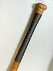 Vintage Wooden Baseball Bat Approx 35  Old Mushroom Knob Wrapped Handle