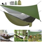 Camping Hammock With Mosquito Net   Under Quilt Blanke   Rainfly Cover Tarp Fall