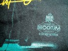 Brockum   1991 Stevie Ray Vaughan T shirt     Metallic Embroidered Signature     Rare