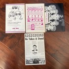 Lot 4 Fabulous Las Vegas Magazines August 1968 Vintage Magazine Clean Smoke-free