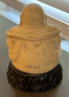 Vintage Rare Chinese Hand Carved Resin Happy Buddha Statue