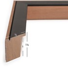 Craig Frames Acoustic  0 875 Inch Wide Forest Black Picture Frame