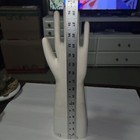 Vintage Porcelain Hand   Glove Mold  Ambidextrous Large  White  England   Usa