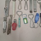 Lot Of 80  Vintage Metal Advertising Bottle Openers Beer Opener Wine Opener