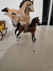 Breyer Classic Horses Lot Of 6 Horses And 1 Wagon