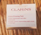 Clarins Extra Firming Nuit Wrinkle Control Night Cream All Skin Msr  102 New Box