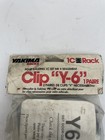 Vintage Yakima Racks Clip Y-6 1 Pair For 1c Sst Mk Ii Racks Only New Old Stock