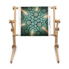 Needlework Table And Lap Hands-free Stand With Adjustable Frame Made Of Organic