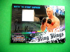 Martin  the Hitman  Kampmann 2008 Donruss Ring Kings Auto Relic Card Ser  500
