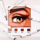  Ohuhu Double Tipped Sketch Art Marker 36 Skin-tone Colors With 1 Marker Blender
