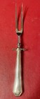 Antique Sterling Silver Handled Carving Set Knife Fork