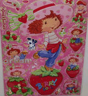 Vintage Strawberry Shortcake Huge Stickers New Sealed Rosita Fresita Full Sheet