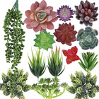 14 Pcs Fake Succulents Unpotted Realistic Mini Plants For Home Office Decor
