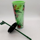 Starbucks Holiday Floral Tumbler 24oz Cold Cup Straw Reusable Travel Mug New