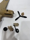 Vintage Cox P-40 Warhawk Flying Tiger Thimble Drome Gas Airplane Brown-used