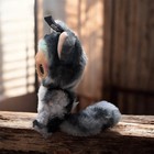 Plushy Gray Forest Fur Cat Outfit Fits 17cm Monster Plush  no Doll  New