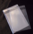  200 Pack  Clear Resealable Self Adhesive Cello Lip   Tape Plastic Bags 1 2mil -