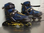 Schwinn Abec-5 Inline Skates Blue Roller Blades Boys Youth Adjustable Size 5-8