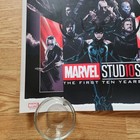 Marvel  the First Ten Years  Print Poster By John Guydo 18x36 - Ap Signed  35