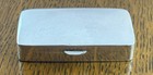 Double Sized 2 Compartment English Sterling Silver Pill Box London 2006